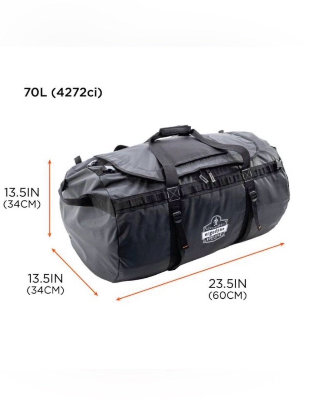 Arsenal 5030 23 in. Water Resistant Soft Sided Duffel Tool Bag - Small - Picture 2 of 8